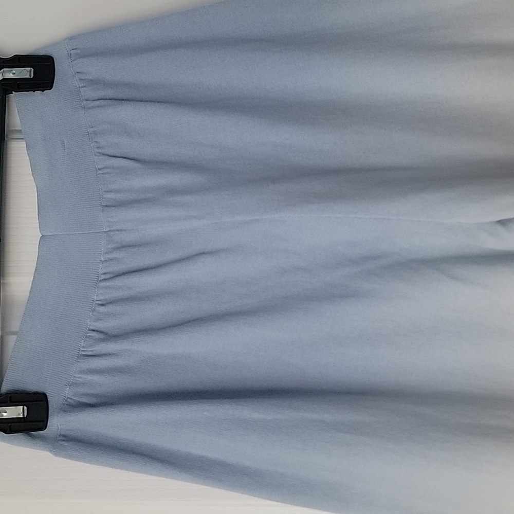 Johnny Was Dip Dye Blue Wide Leg Pants Tank Top Shirt Sweater Small S Outfit JW - Picture 7 of 9